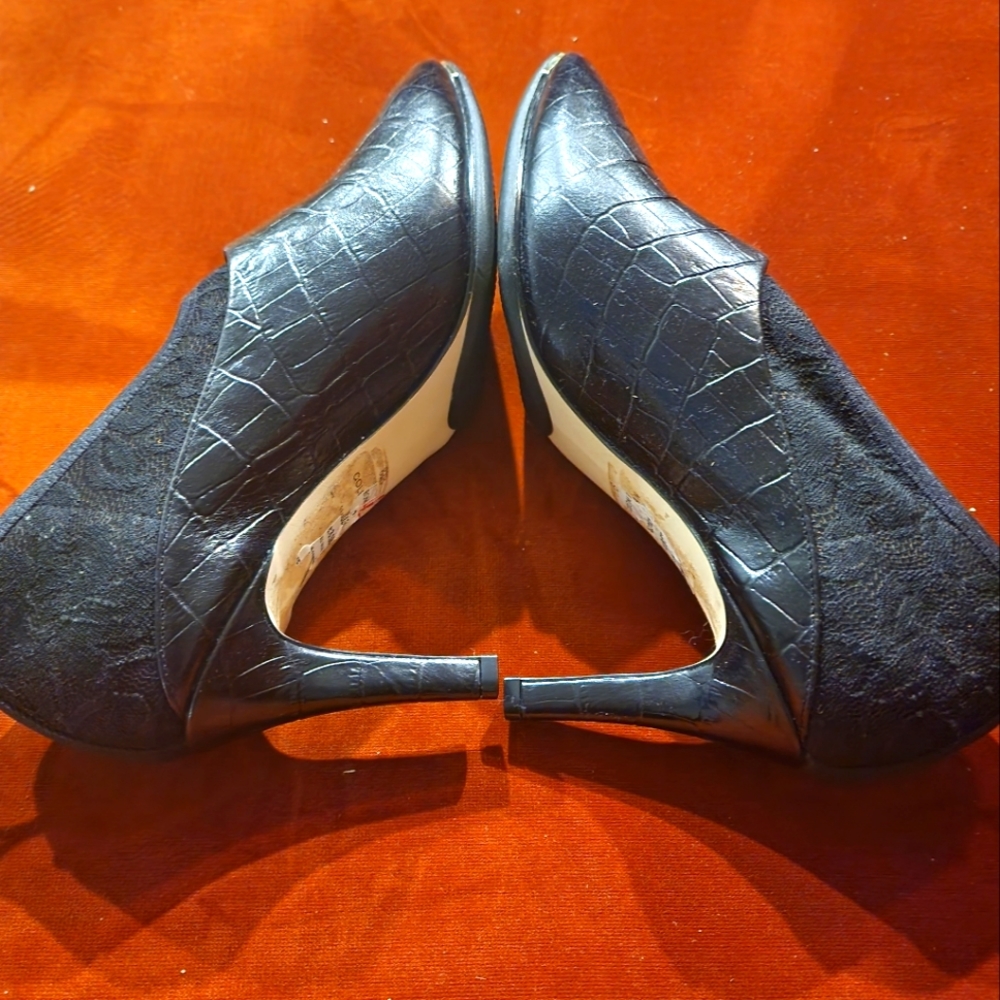Cole Haan x Rodarte leather & lace booties